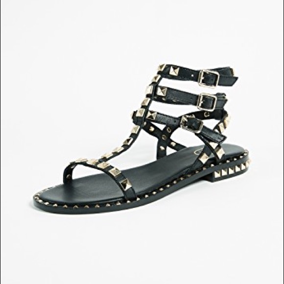 ash poison studded sandals